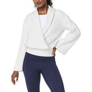 Spanx® Womens Airessentials Wrap Top, Beige